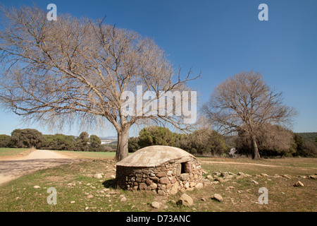 Marimon, Caldes de Montbui village, Barcellona, Spagna Foto Stock