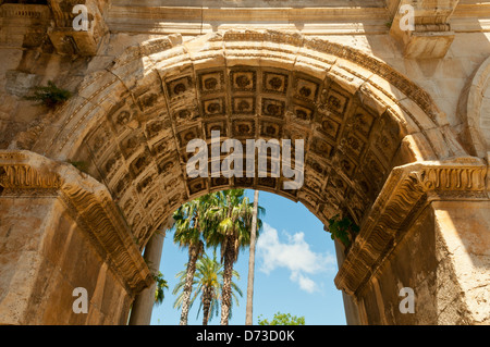 La Porta di Adriano, Antalya, Mediterraneo, Turchia Foto Stock