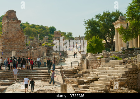 Modo Curetes, Efeso, Selcuk, Izmir, Turchia Foto Stock