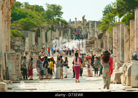 Modo Curetes, Efeso, Selcuk, Izmir, Turchia Foto Stock