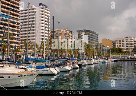 Paseo Marítimo Palma de Mallorca Foto Stock