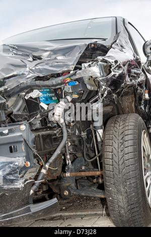 Regensburg, Germania, parcheggiato ambulanza Foto Stock