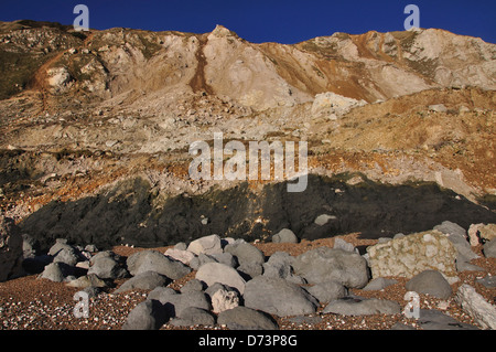 Una vista di Worbarrow Bay su Jurassic Coast in Dorset Foto Stock