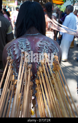 Thaipusam festival Foto Stock