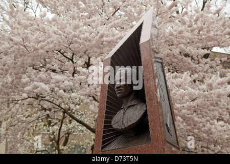 Ronald McNair monumento in Brooklyn New York Foto Stock