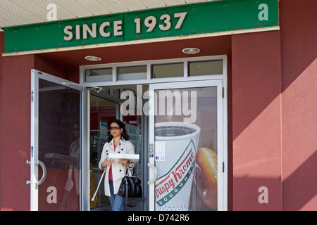 Ciambelle Krispy Kreme e caffè, Mississauga (Heartland), Ontario Foto Stock