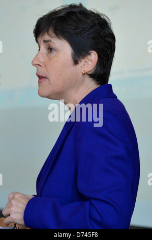 Frida Ghitis su "Prospettive sul Medio Oriente". 2013 Teach-In su Israele, ospitato da "l'Israele Comitato di Santa Barbara Foto Stock