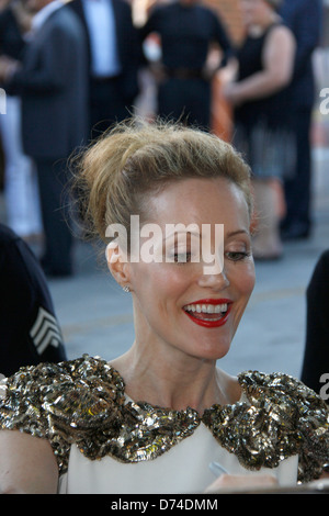 Leslie Mann "Change-Up' Los Angeles Premiere detenute al Regency Village Theatre - arrivi al di fuori di Westwood, California, Foto Stock