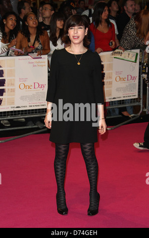 Sally Hawkins un giorno - UK film premiere tenutasi presso la Vue Westfield - arrivi a Londra, Inghilterra - 23.08.11 Foto Stock