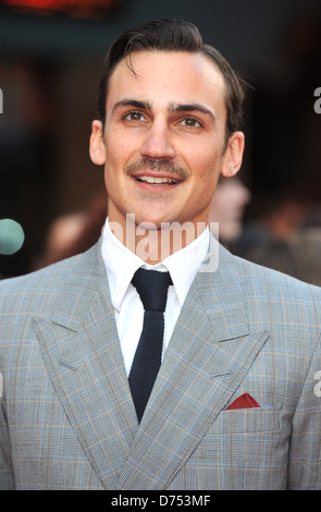 Henry Lloyd Hughes " Inbetweeners film' premiere tenutasi presso la Vue West End arrivi - Londra, Inghilterra - 16.08.11 Foto Stock