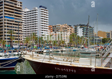 Paseo Marítimo Palma de Mallorca Foto Stock