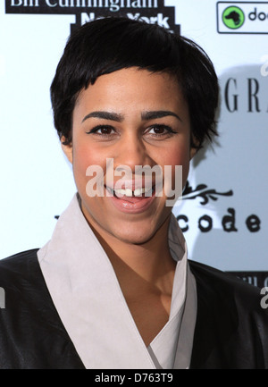 Zawe Ashton Bill Cunningham New York - UK film premiere di Londra - Inghilterra - 01.02.12 Foto Stock