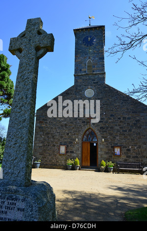 San Pietro Chiesa anglicana, maggiore Sark, Sark, il Baliato di Guernsey, Isole del Canale Foto Stock