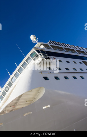 Dettaglio della nave da crociera MSC Armonia bridge Foto Stock