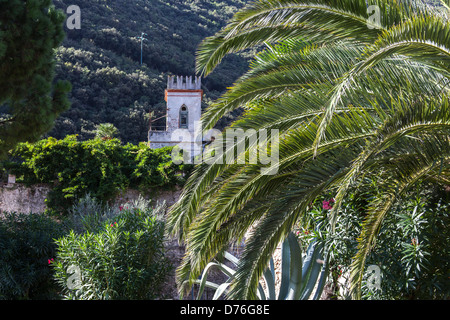 Finalborgo, borgo medievale, Liguria, Italia Foto Stock
