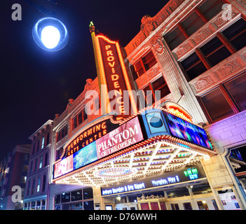 La provvidenza Performing Arts Center di Providence, Rhode Island. Foto Stock