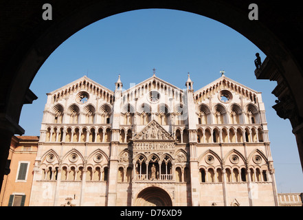 Italia Emilia Romagna Ferrara Duomo Foto Stock