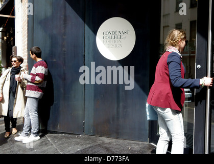 La rivista Conde Nast College della moda e del design di Soho, Londra Foto Stock