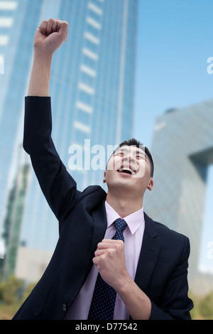 Imprenditore tifo Foto Stock