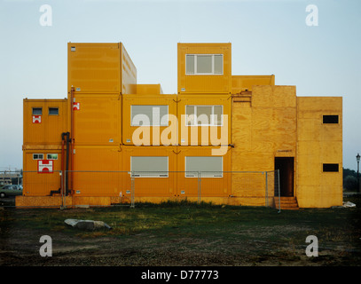Berlino, Germania e soffermandosi su Leipziger Platz in Berlin-Mitte Foto Stock