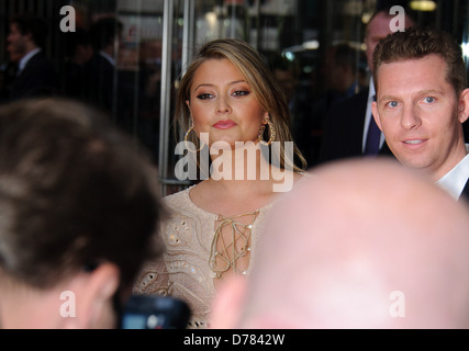 Holly Valence e Nick Candy la McLaren Automotive Showroom - Apertura a un Hyde Park - arrivi a Londra, Inghilterra - 21.06.11 Foto Stock