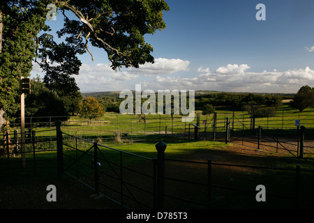 Wentworth Castello è un grado che ho elencato la country house, l'ex sede dei Conti di Strafford, a Stainborough, vicino a Barnsley Foto Stock