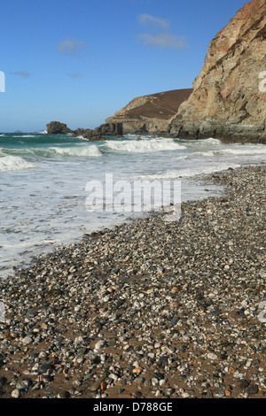 Trevaunance Cove, North Cornwall, England, Regno Unito Foto Stock