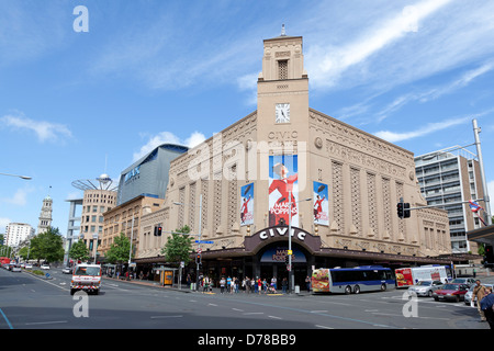 Teatro civico di Auckland, Nuova Zelanda Foto Stock