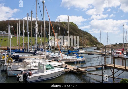 Porto Axmouth Seaton vicino Devon England Regno Unito Foto Stock