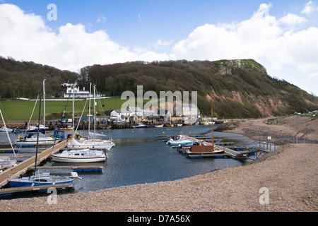 Porto Axmouth Seaton vicino Devon England Regno Unito Foto Stock