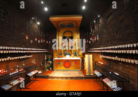 La Santa Casa nella Chiesa Anglicana Santuario di Nostra Signora di Walsingham. Foto Stock