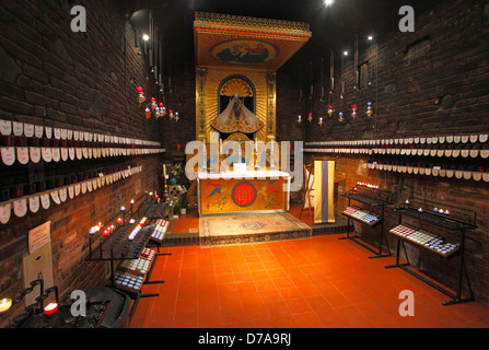 La Santa Casa nella Chiesa Anglicana Santuario di Nostra Signora di Walsingham. Foto Stock