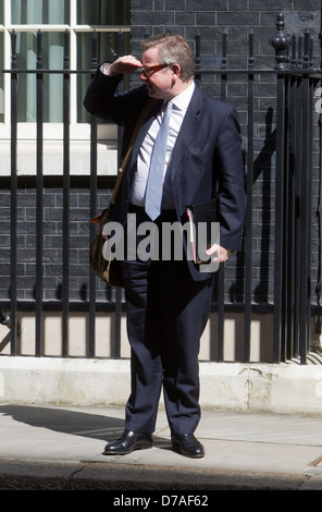 Riunione di gabinetto,Downing Street,Londra Foto Stock