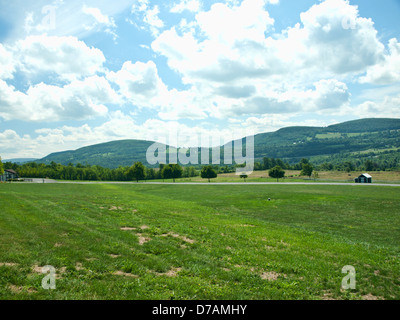 La valle di Mohawk nello stato di New York Foto Stock