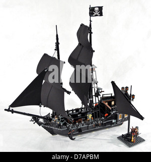 Lego Pirati dei Caraibi Perla Nera Foto Stock