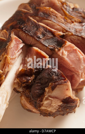 Hock di prosciutto cotto Foto Stock