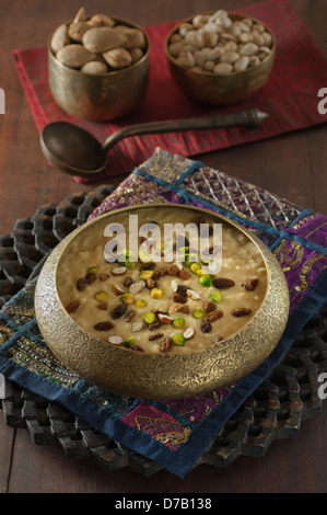 Indiano Kheer budino di riso dessert India cibo Foto Stock