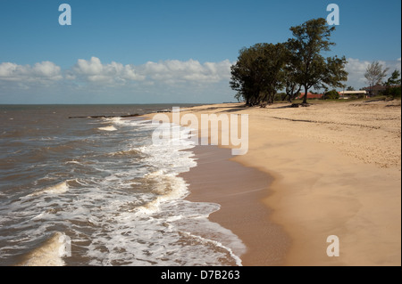 Spiaggia, Beira, Mozambico Foto Stock