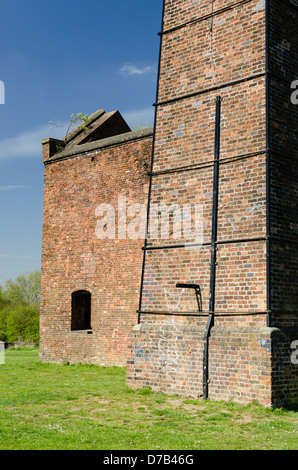 Cobb la casa del motore (il mulino a vento di estremità della stazione di pompaggio) in rowley regis, West Midlands è programmata un antico monumento Foto Stock