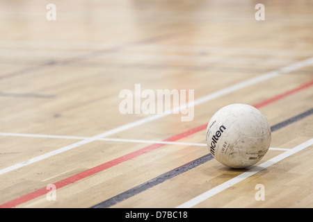 Pallone da Rugby, IWRF, GBWR, team gb, gbr Red, giocatore corte. Foto Stock