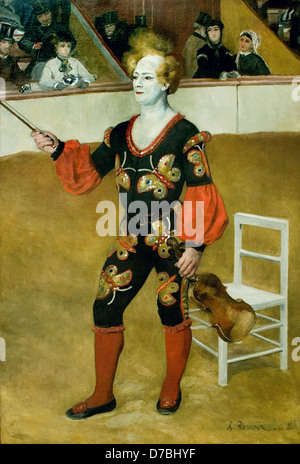 Il Clown Aka James Bollinger Mazutreek Pierre Auguste Renoir 1841-1919 impressionista francese Francia Foto Stock