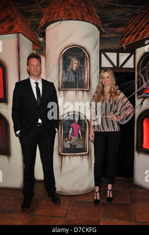 Jim Parrack e Kristen Bauer della serie HBO "vero sangue" appaiono in Seminole Coconut Creek Casino Coconut Creek, Florida Foto Stock