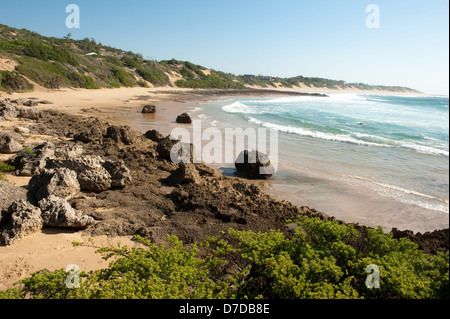 Spiaggia, Tofo, Mozambico Foto Stock