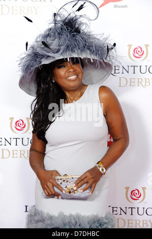 Louisville, Kentucky, Stati Uniti d'America. Il 4 maggio 2013. Star Jones sul tappeto rosso al 138th Kentucky Derby a Churchill Downs a Louisville, KY il 05/04/13. (Immagine di credito: credito: Ryan Lasek/eclipse/ZUMAPRESS.com/Alamy Live News) Foto Stock