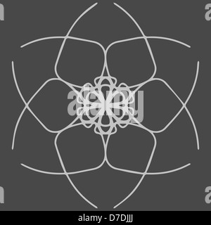 Disegnate a mano ornamento Foto Stock