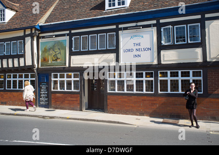 Il Lord Nelson Inn Ipswich Suffolk REGNO UNITO Foto Stock