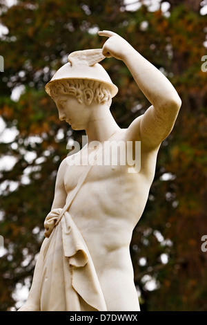 Ballarat Australia / Thomas Stoddart statue di marmo nel Ballarat Botanical Gardens.Ballarat Victoria Australia. Foto Stock