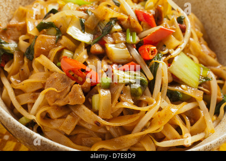 Char Kway Teow, malese noodles fritti Foto Stock