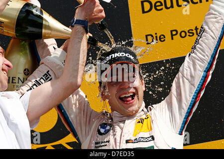 Motorsports / DTM: german touring cars Championship 2013, 1. Gara di Hockenheim, #7 Augusto Farfus (BRA, BMW Team RBM / BMW M3 DTM), Foto Stock