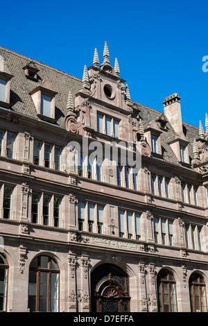 Ex cassa di risparmio Caisse d'Epargne edificio 1905 Strasburgo Alsazia Francia Europa Foto Stock